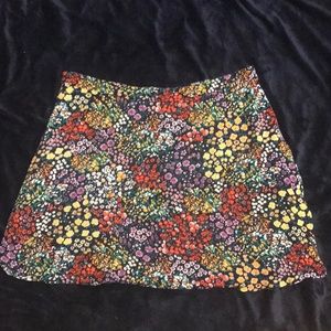 Gap floral circle skirt